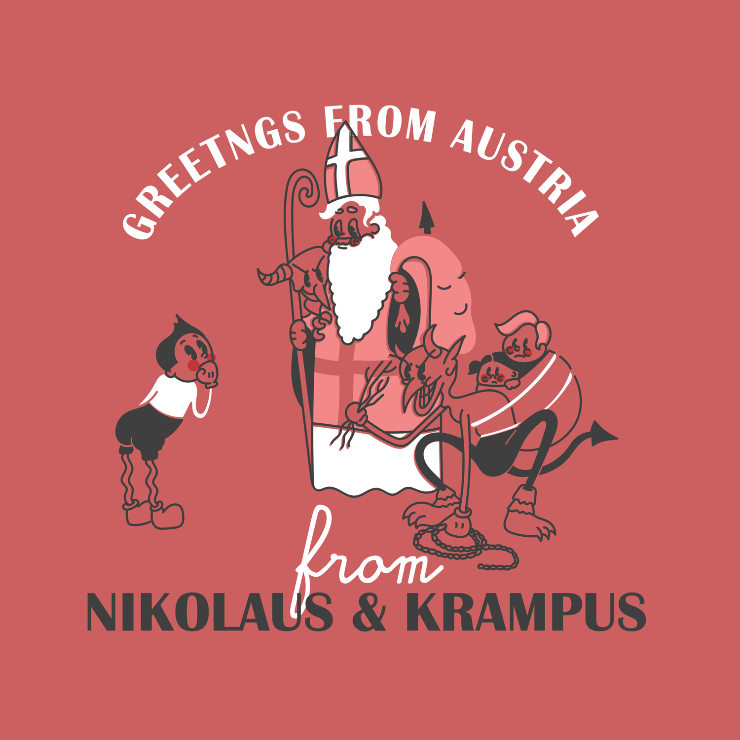 animation nikolaus & krampus