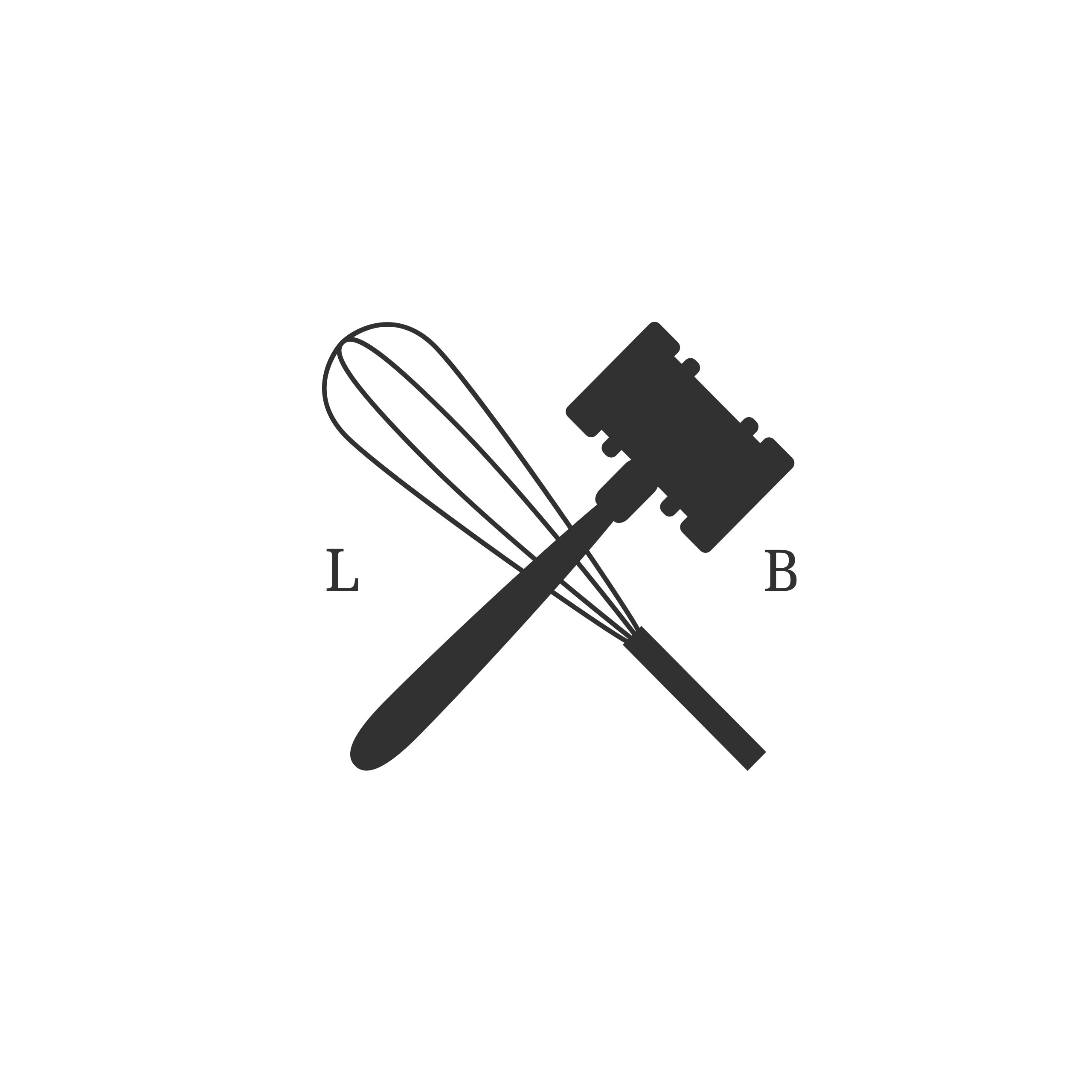 Logokreation für den Foodblog "Law of Baking"